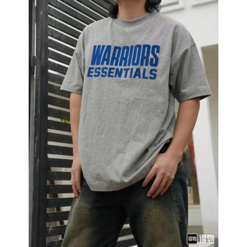 피어오브*  에센셜 x Golden State Warriors 레터링 반팔 티셔츠