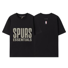 피어오브*  에센셜 x San Antonio Spurs 레터링 반팔 티셔츠