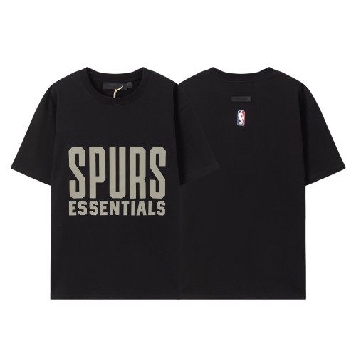 피어오브*  에센셜 x San Antonio Spurs 레터링 반팔 티셔츠