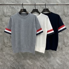 [대리석집] 톰브라* RWB 커프스 파인 반팔 니트