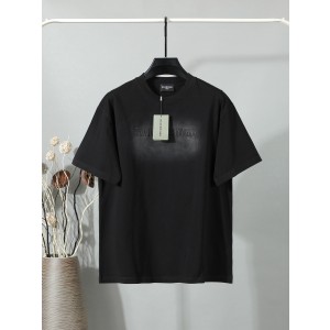 발렌시아*  26SS 자수 반팔 티셔츠