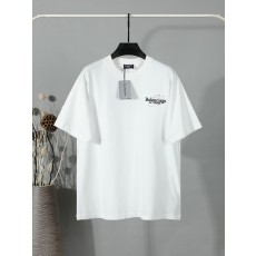 발렌시아*  26SS 자수 반팔 티셔츠