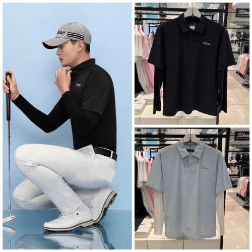 타이틀리스트 남성용 반팔 티셔츠