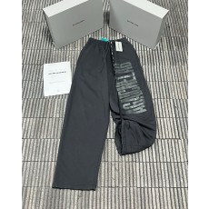 [잔디집] 발렌시아가 테이프 레터링 디스트레스드 팬츠