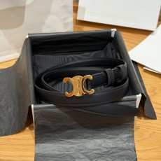 [국내배송] 찡댄 셀린느 트리옹프 소가죽 벨트